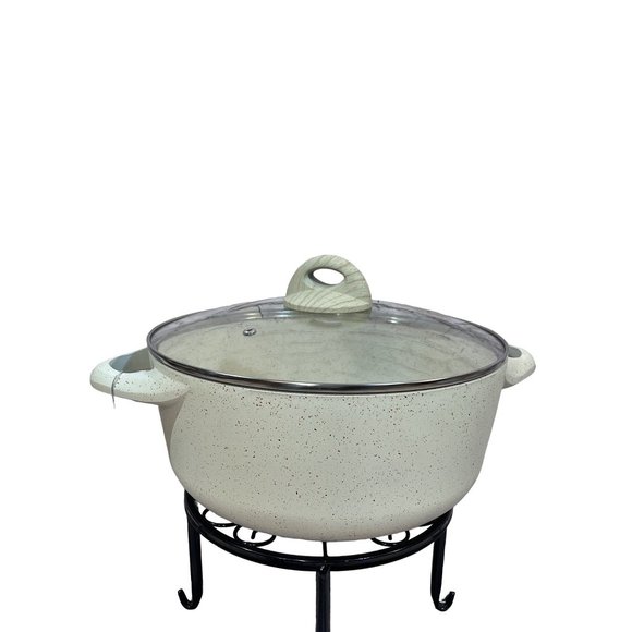 Master class 11” 2 Pc. Casserole Pan with Reddish Speckled - Picture 1 of 6